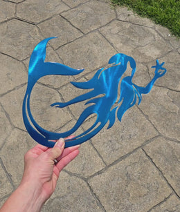Mermaid Metal Wall Art