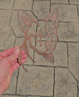 Australian Cattle Dog Metal Wall Art