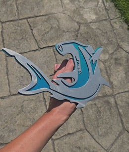 Hammerhead Shark Metal Hitch Cover