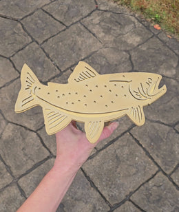 Trout Metal Hitch Cover