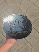 Pheasants Flushing Hitch Cover
