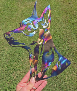 Miniature Pinscher Metal Wall Art
