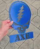 Grateful Dead Stealie Metal Art