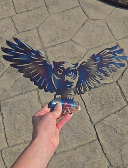 Owl Metal Wall Art