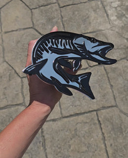 Muskie Metal Hitch Cover