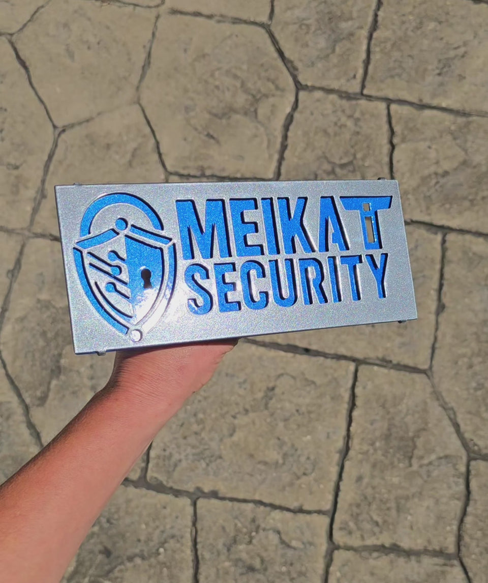 Video showing meikat Security hitch cover by Elite Metalworking