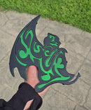 Black Metallic & Green Candy