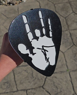 Jerry's Hand Metal Hitch Cover