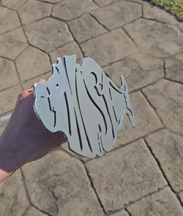 Phish Metal Hitch Cover