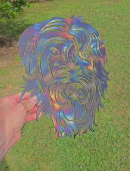 Wirehaired Pointing Griffon Metal Wall Art