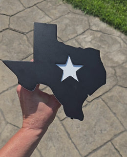 Texas Metal Hitch Cover