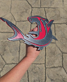 Hammerhead Shark Metal Hitch Cover