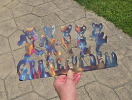 Dancing Bears Metal Wall Art