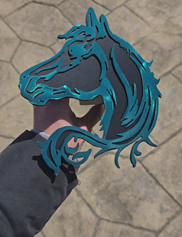 Horse Metal Hitch Cover