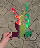 Fishing Hook with Buck Key & Leash Hanger