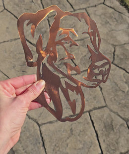 Doberman Pinscher Metal Wall Art