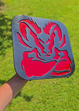 Dodge Ram Metal Hitch Cover
