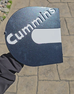 Cummins Logo Metal Hitch Cover