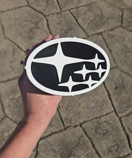 Subaru Metal Hitch Cover