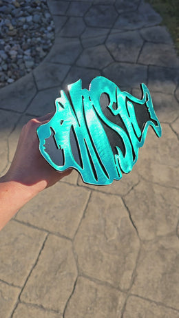 Phish Metal Hitch Cover