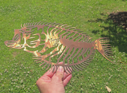 Flounder Metal Wall Art