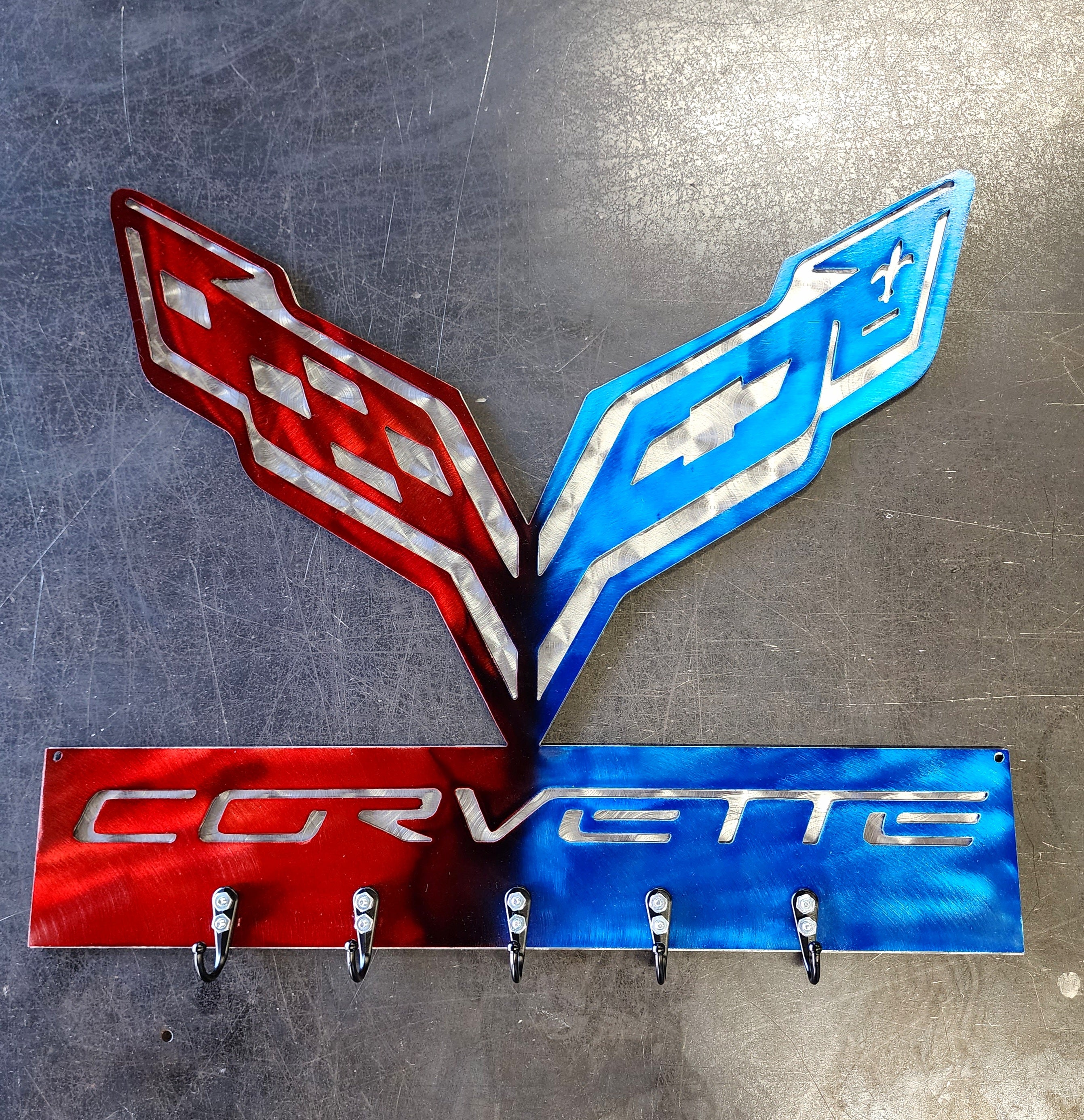 Corvette C7 Key & Leash Hanger