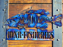 Smallmouth Bass Metal Art