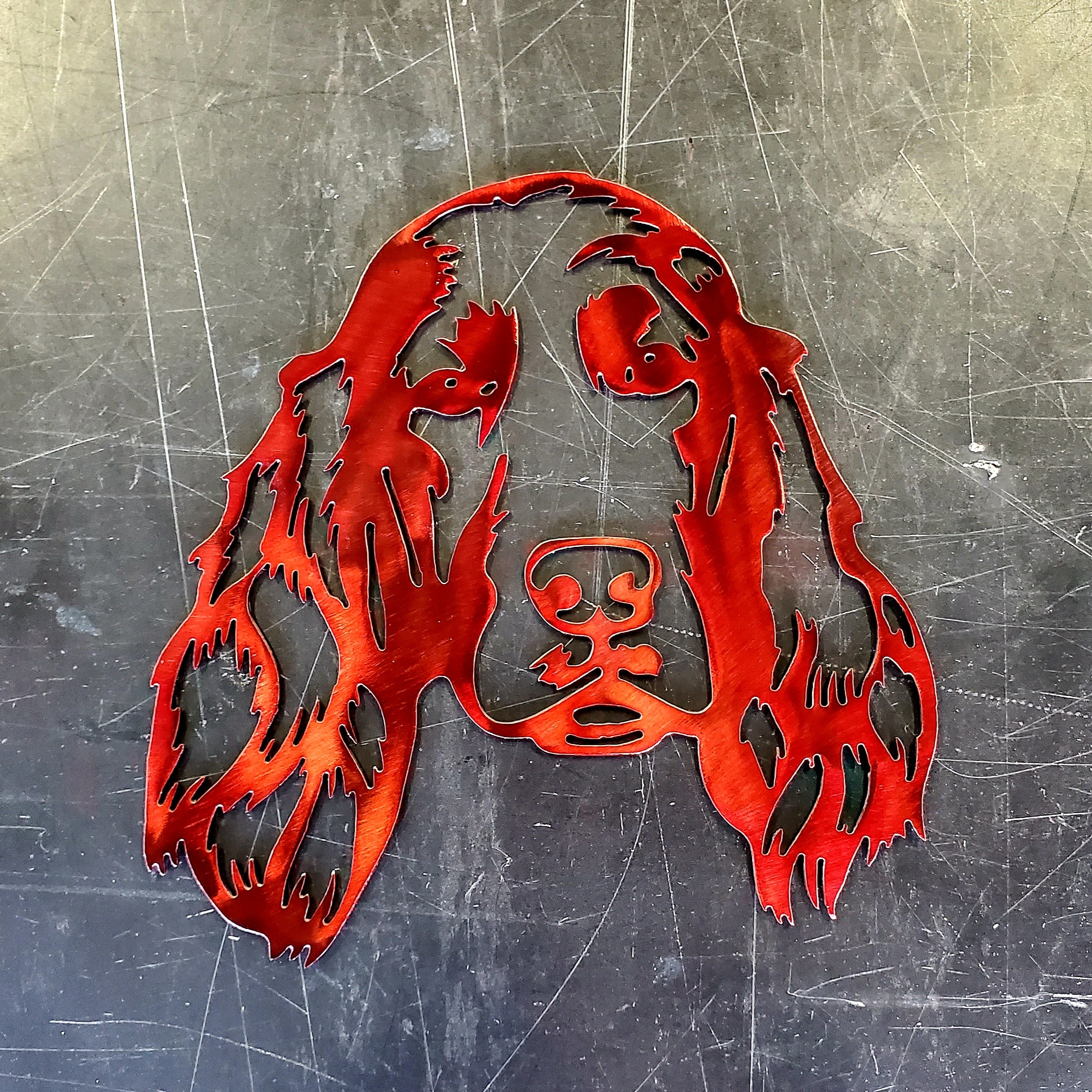 Irish Setter Metal Art