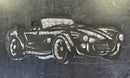 Shelby Mustang Metal Art
