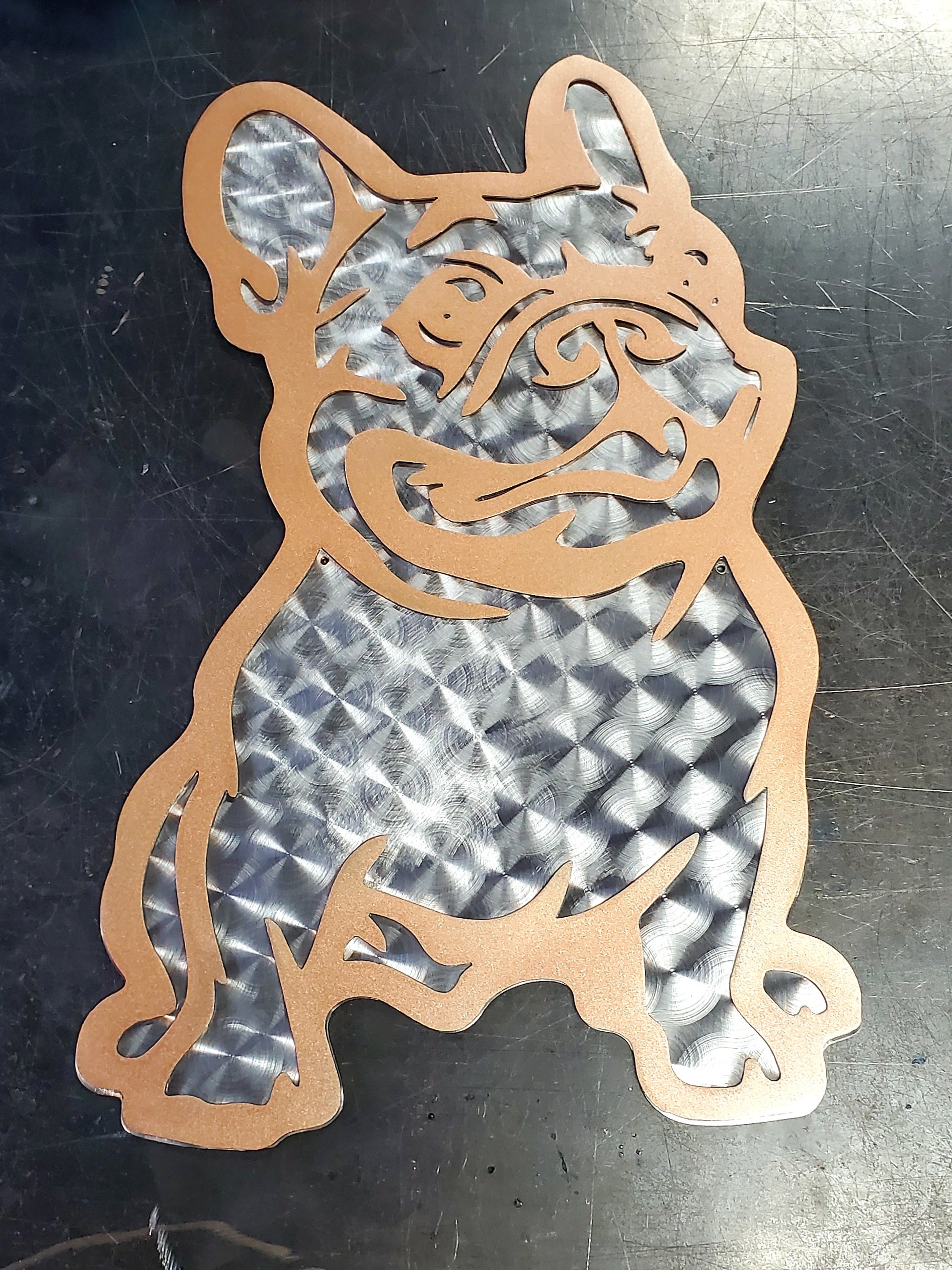 Copper Metallic & Polished Swirl