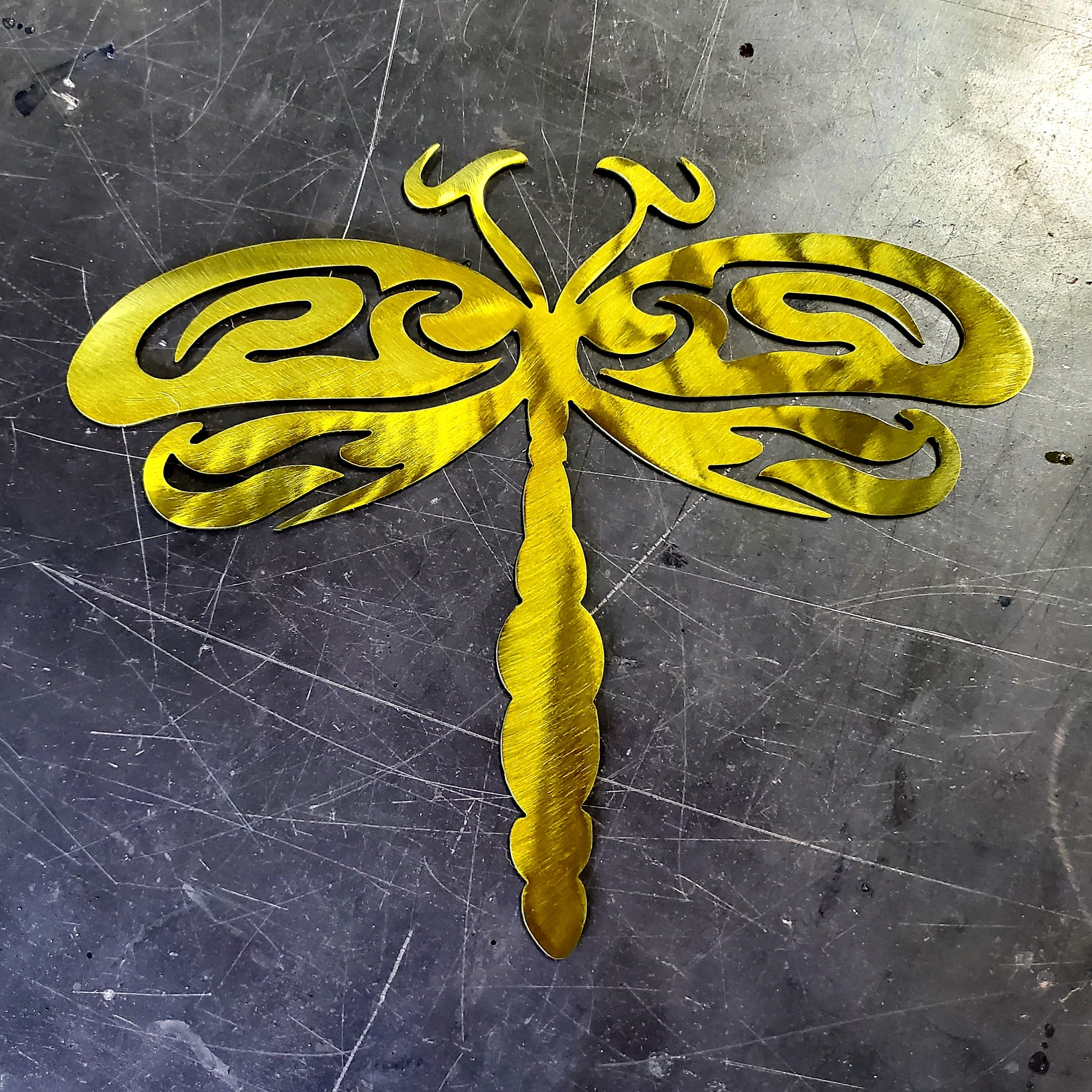 Dragonfly Metal Art
