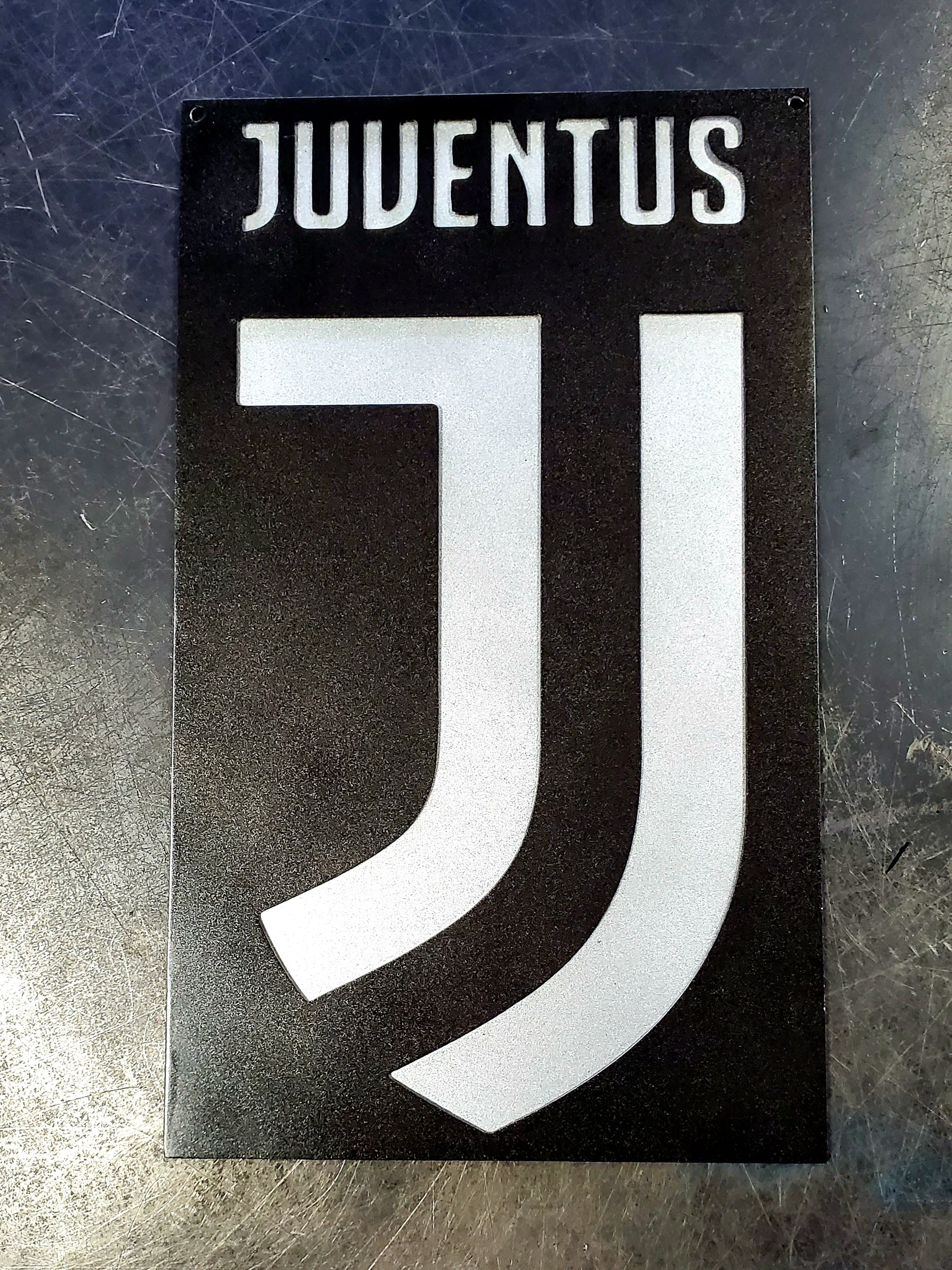 Black Metallic & Silver Metallic