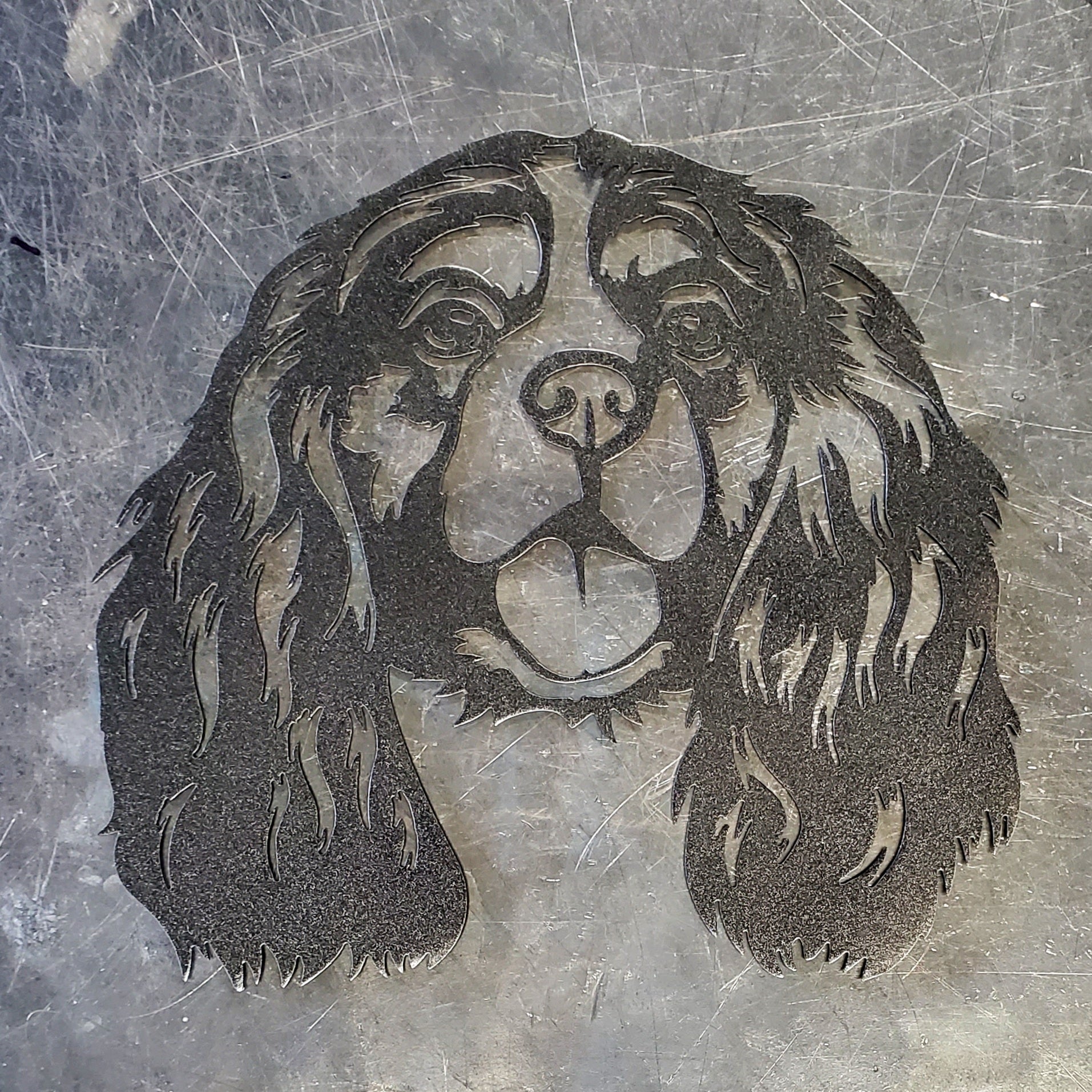 Cavalier King Charles Metal Art