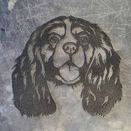 Cavalier King Charles Metal Wall Art