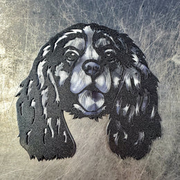 Cavalier King Charles Metal Wall Art