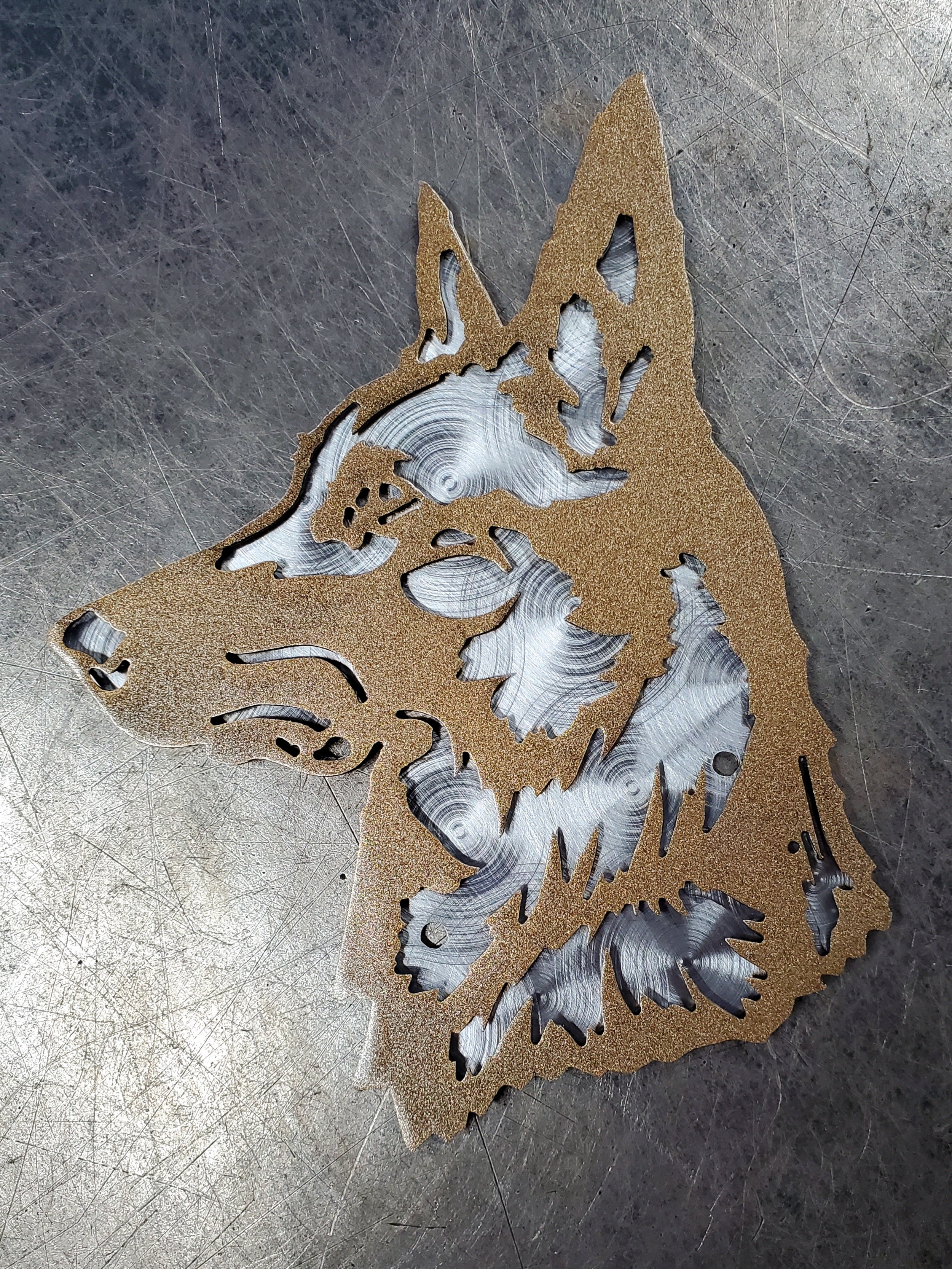 Belgian Malinois #1 Metal Art