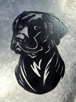 Labrador Retriever Metal Wall Art