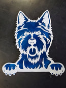 West Highland Terrier Metal Art