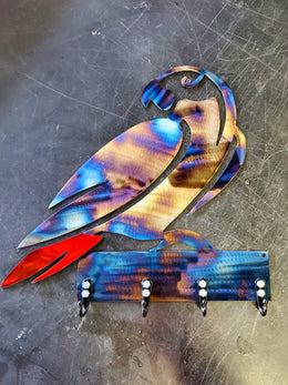 Parrot Metal Wall Art