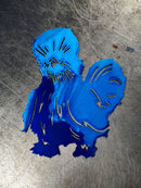 Silkie Chicken Metal Art