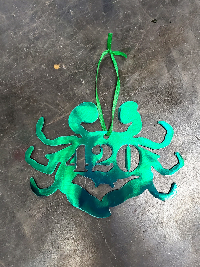 Blue Crab 420 Ornament