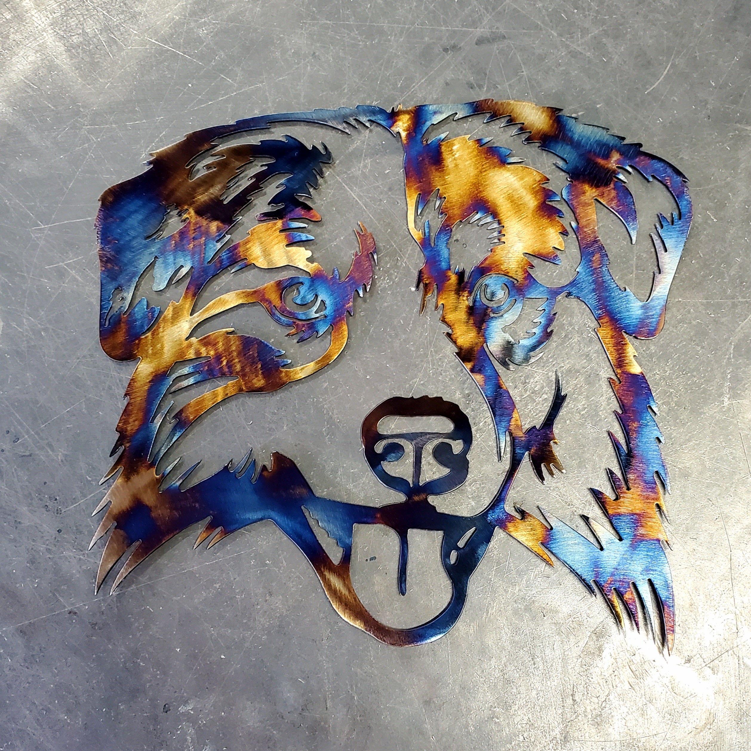 Australian Shepherd #1 Metal Art