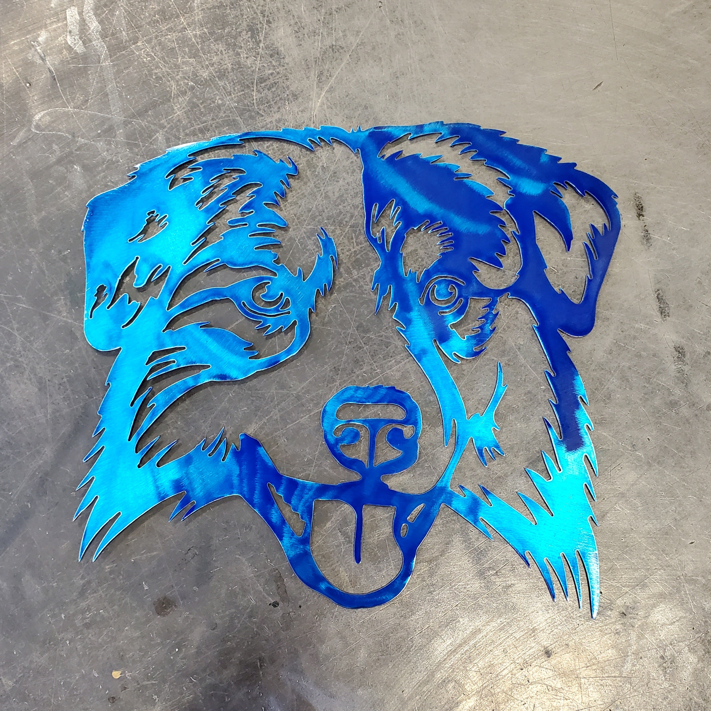 Australian Shepherd #1 Metal Art