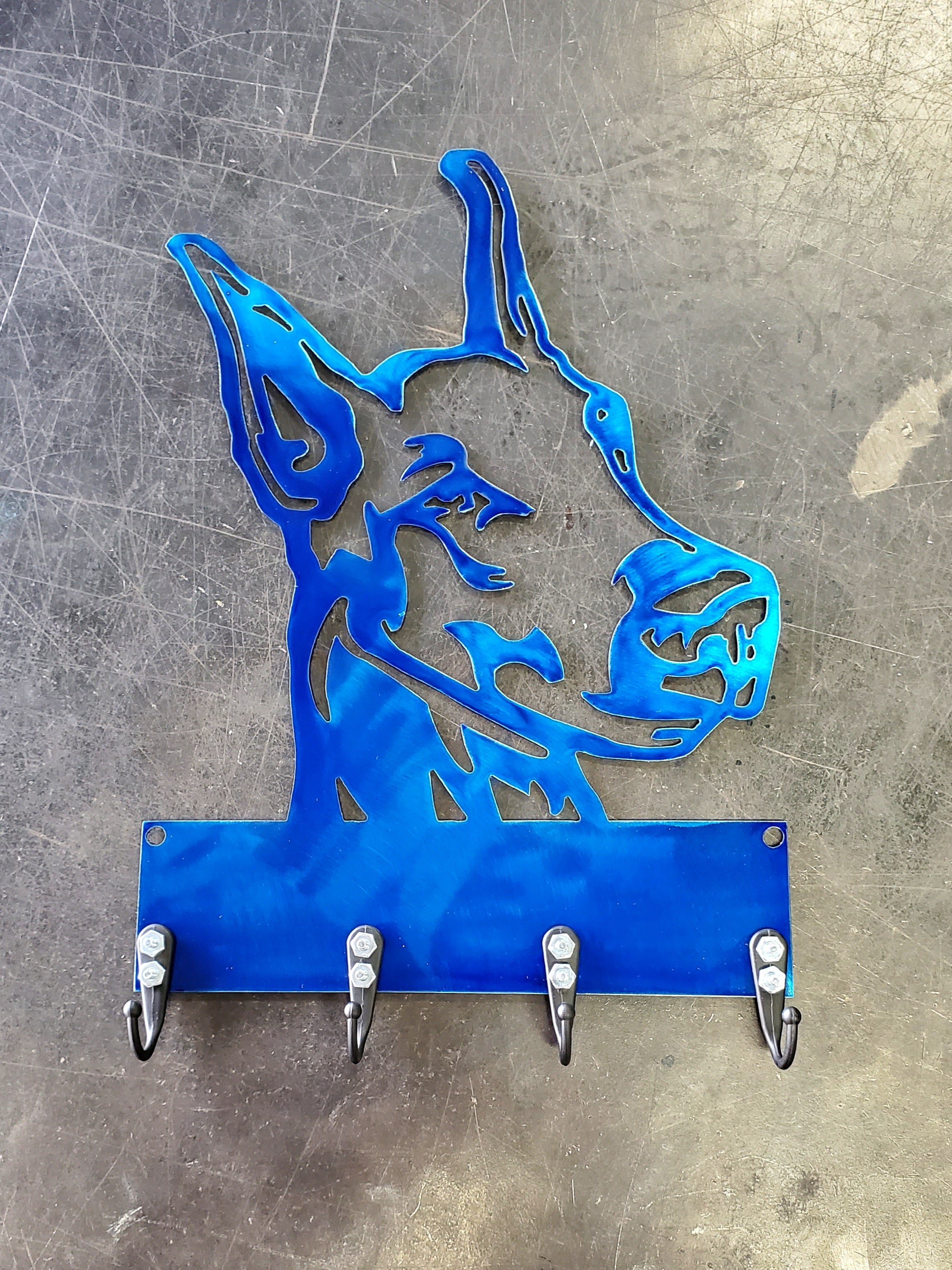 Doberman Pinscher #1 Key & Leash Hanger