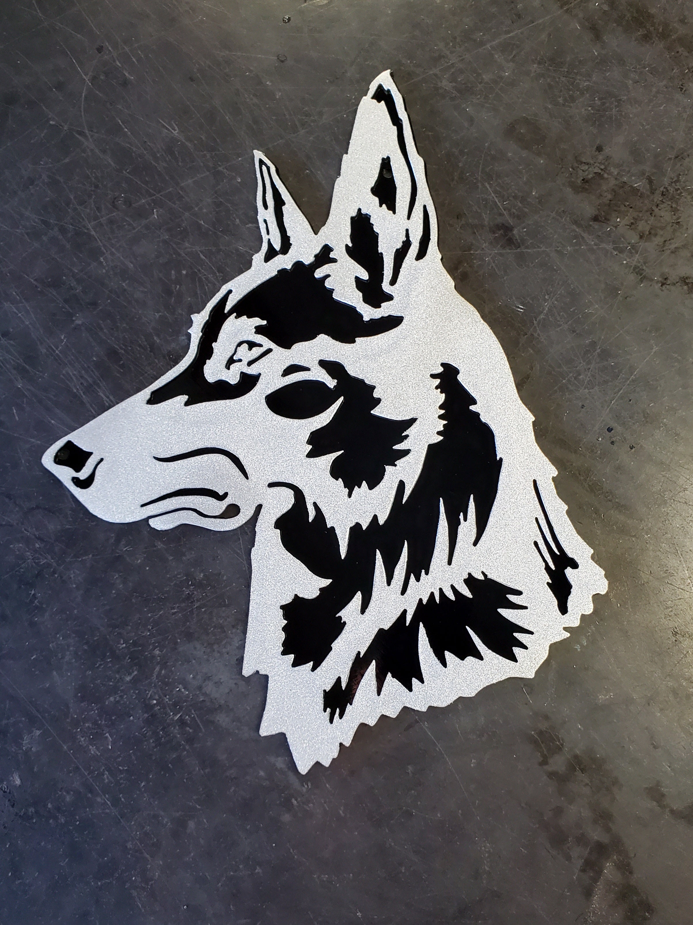 Belgian Malinois #1 Metal Art