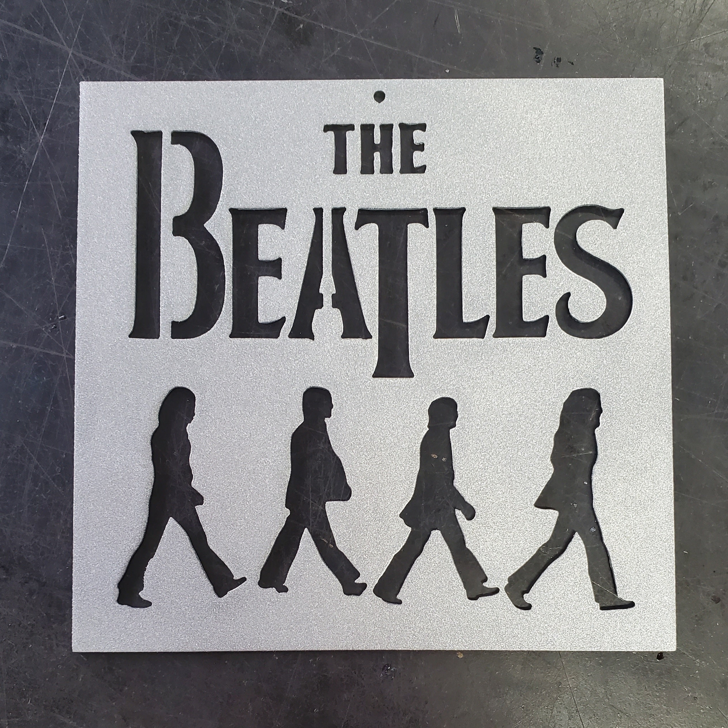 Beatles Metal Art