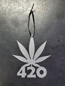 Cannabis Leaf 420 Ornament