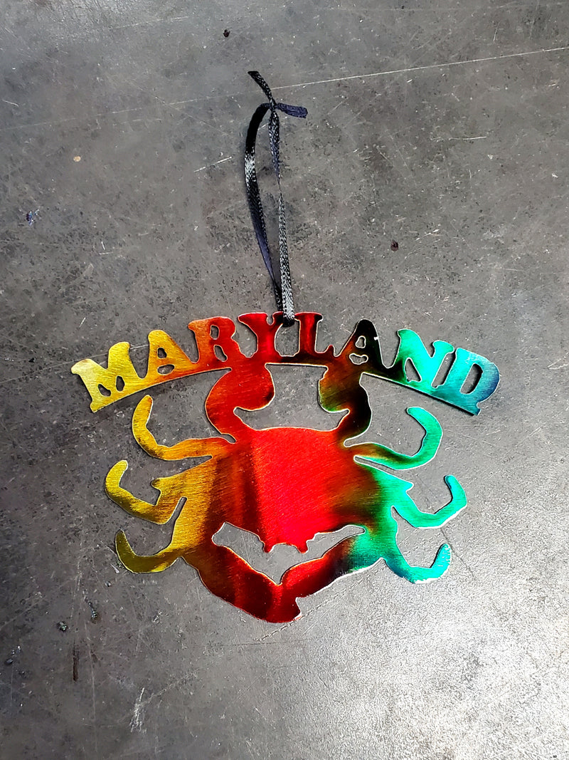 Blue Crab Maryland Ornament