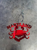 Blue Crab Maryland Ornament
