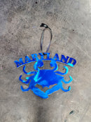 Blue Crab Maryland Ornament